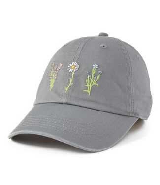 Life is Good Detailed Wildflowers Chill Cap