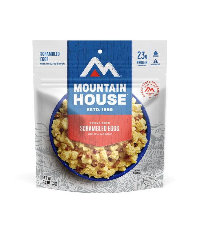 Mountain House Foods Scrambled Eggs w/ Bacon