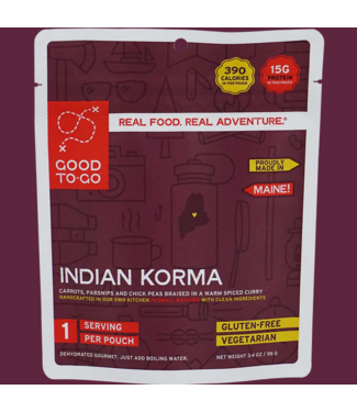 Good To-Go Foods Indian Vegetable Korma Single Serving