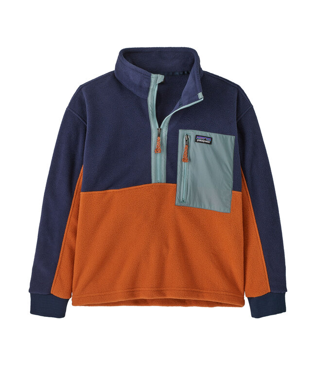 Patagonia Microdini 1 2 Zip Pullover Kids Wispy Green S