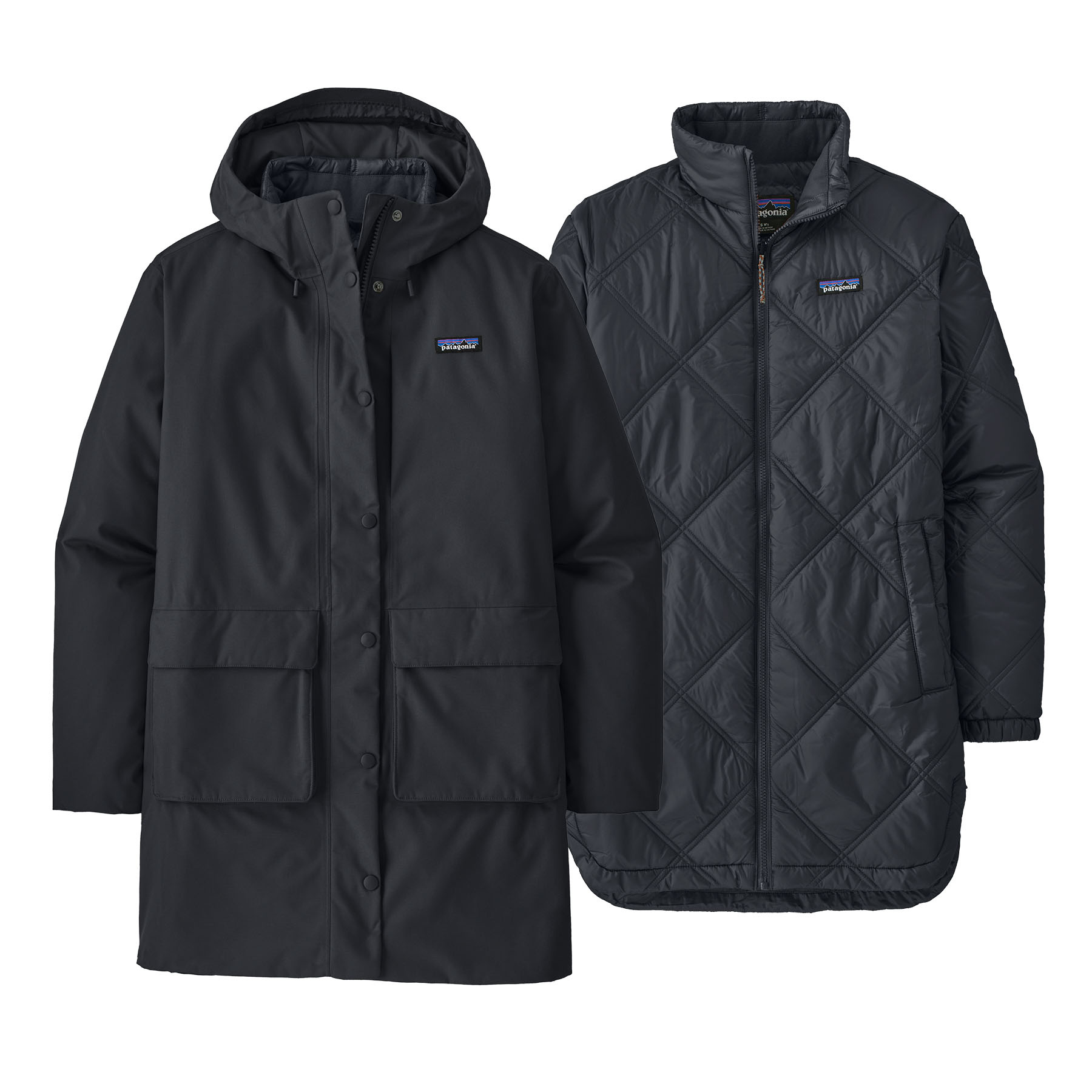 3 in 1 parka womens sales