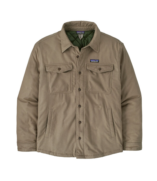 Patagonia men's insulated fjord flannel jacket hotsell