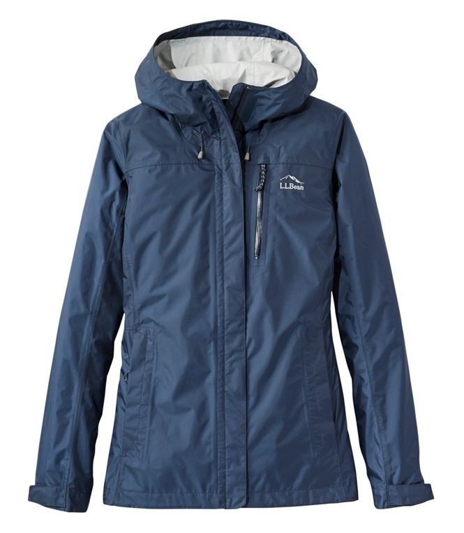 Ll Bean Women's Rain And Windproof Jackets Women's Trail