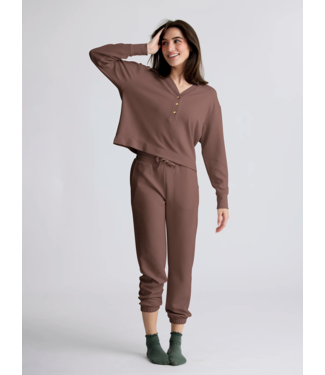Free Fly Women's Waffle Long Sleeve Henley