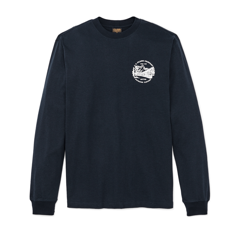 【FILSON】LONG SLEEVE PLONEER GRAPHIC T SHIRT LONG SLEEVE FILSON PIONEER GRAPHIC T-SHIRT 20263539 - ON