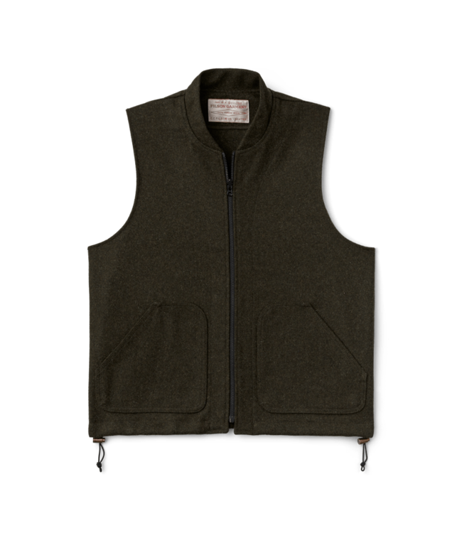 Filson Tin Cloth Reversible Vest Filson Quilted Pack Vest Filson