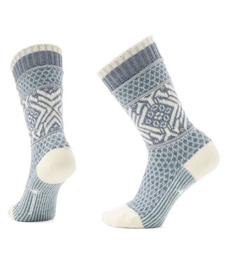 Smartwool Everyday Popcorn Snowflake Pattern Crew Socks
