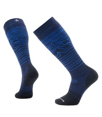 Smartwool Men's Snowboard Iguchi Pattern Over The Calf Socks Full Cushion