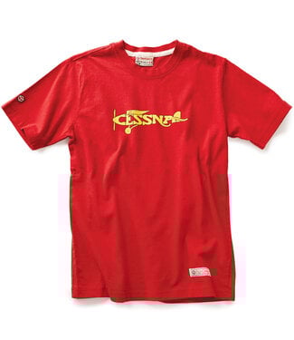 Red Canoe Cessna Plane T-shirt