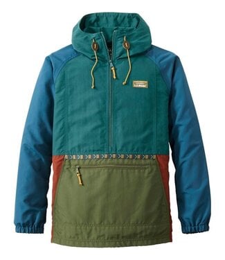 L.L.Bean Men's Mountain Classic Anorak Multi Color Regular
