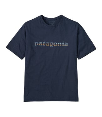 Patagonia Men's '73 Text Logo Organic T-Shirt