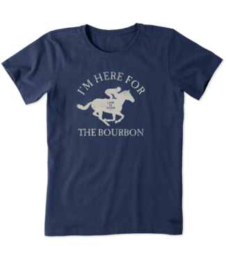 Life is Good Women's Horse Bourbon Crusher Tee