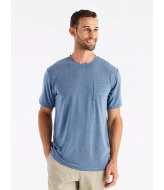 Free Fly Men's Bamboo Flex Pocket Tee