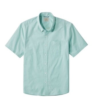 L.L.Bean Men's Comfort Stretch Performance® Shirt, Short-Sleeve, Slightly Fitted Untucked Fit