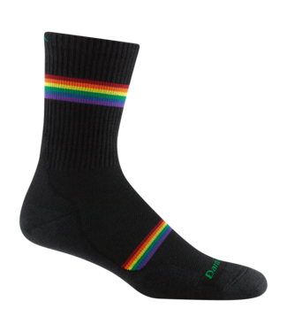 Darn Tough Vermont Men's 1119 Prism Micro Crew Lightweight with Cushion