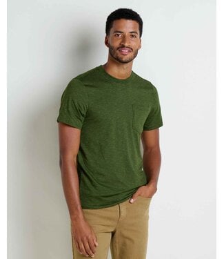 Toad & Co Men's Tempo Crew Pocket Tee