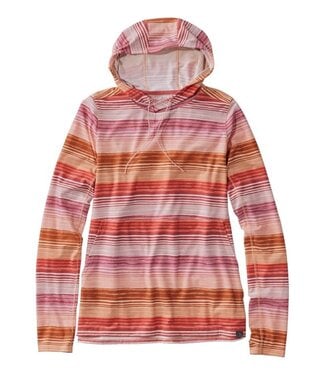 L.L.Bean Women's Everyday SunSmart® Hooded Pullover, Long-Sleeve Stripe