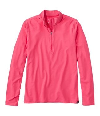 L.L.Bean Women's SunSmart® UPF 50+ Sun Shirt, Quarter-Zip