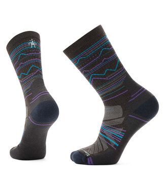 Smartwool Men's Hike Light Cushion Mountain Range Pattern Crew Socks