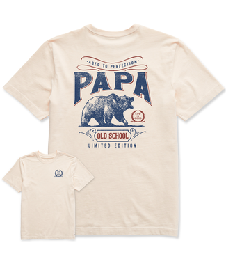 Life is Good Men's Aged to Perfection Papa Crusher Tee