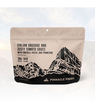 Pinnacle Foods Itailian Sausage & Zesty Tomato Sauce with Farfalle Pasta & Parmesan