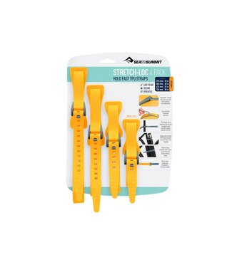 Sea to Summit Stretch-Loc TPU Strap 4-Pack