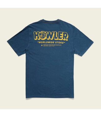 Howler Bros. Men's Cotton Pocket T-Shirt : Worldwide Stoke