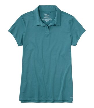 L.L.Bean Women's Access Trail Polo, Short-Sleeve, Regular