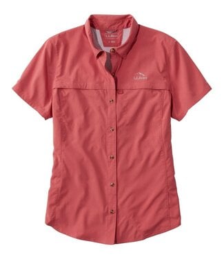 L.L.Bean Women's Tropicwear Shirt, Short-Sleeve, Regular