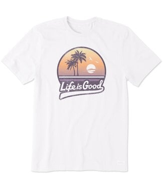 Life is Good Men's Ballyard Beach Short Sleeve Crusher Tee