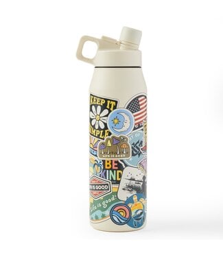 Life is Good 32 oz. Twist Top Bottle
