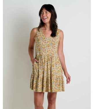 Toad & Co Women's Marley Tiered Sleeveless Dress