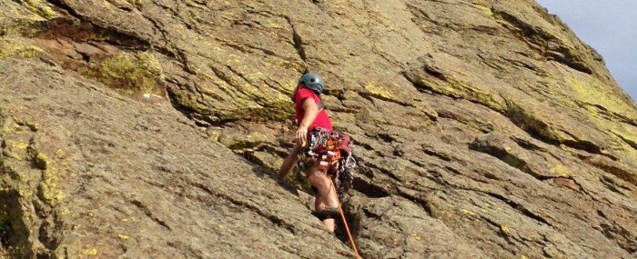 Climbing Devils Tower in Wyoming