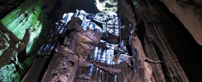 Louisville Grotto Climbs Frenchman Knob Cave