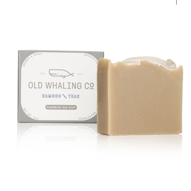 Old Whaling Company Bamboo & Teak Bar Soap