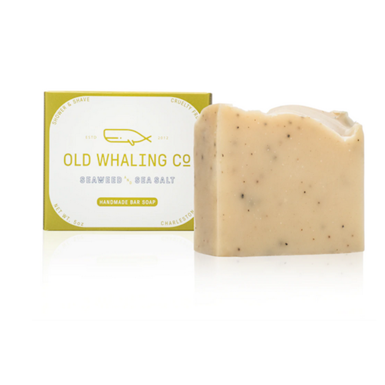 Old Whaling Company Seaweed & Sea Salt Bar Soap