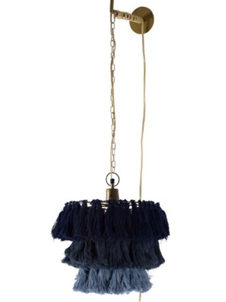 Selamat Justina Fela Wall Pendant - Indigo Ombre