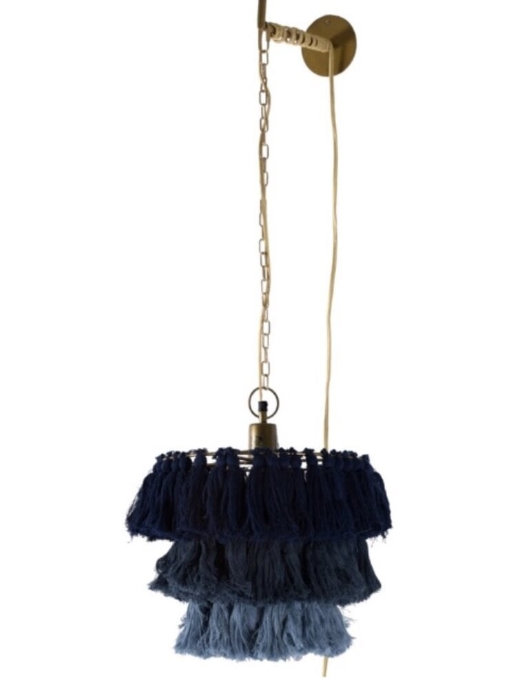 Selamat Justina Fela Wall Pendant - Indigo Ombre