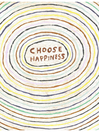 Sugarboo & Co Choose Happiness Wall Art - 23x23