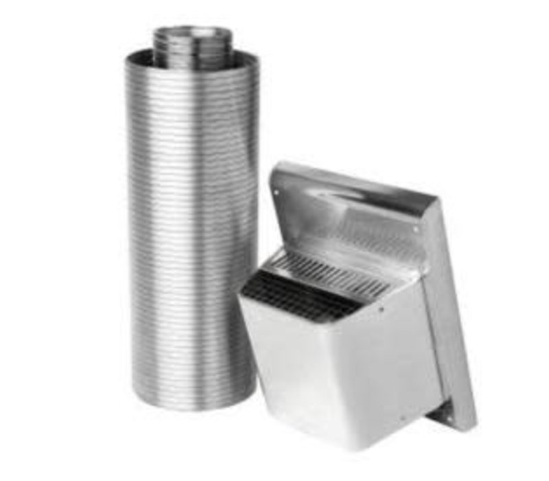 Through Wall Vent Kit 4"x7"