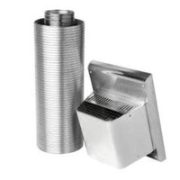 Through Wall Vent Kit 4"x7"