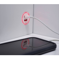 Napoleon Stylus Wall Mount Electric FP (White)