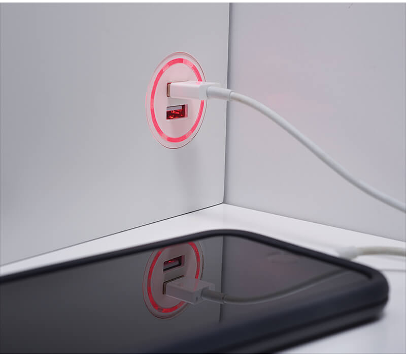Napoleon Stylus Wall Mount Electric FP (White)