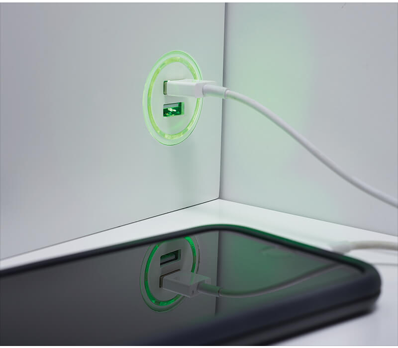 Napoleon Stylus Wall Mount Electric FP (White)
