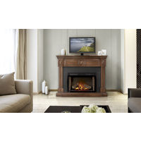 The Braxton Product Code - NEFP29-1215BW Electric Fireplace Mantels/Entertainment Package