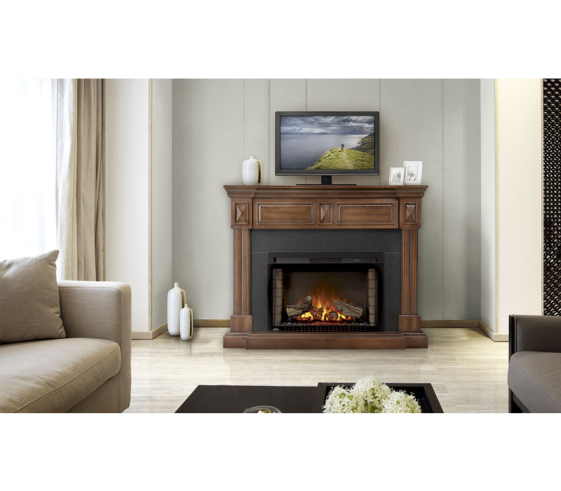 The Braxton Product Code - NEFP29-1215BW Electric Fireplace Mantels/Entertainment Package