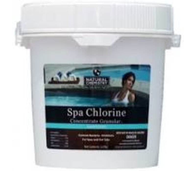 Natural Chemistry Spa Chlorine Granuals 5lbs.