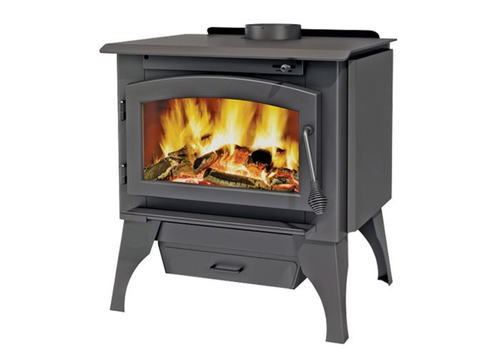 Ambiance Outlander 15 by Ambiance Wood Stove Black Finish