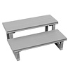 2 Tier 30" Step Grey/Myst