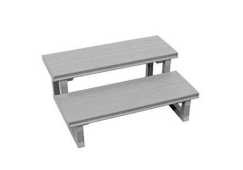 Cal Spas 2 Tier 30" Step Grey/Myst